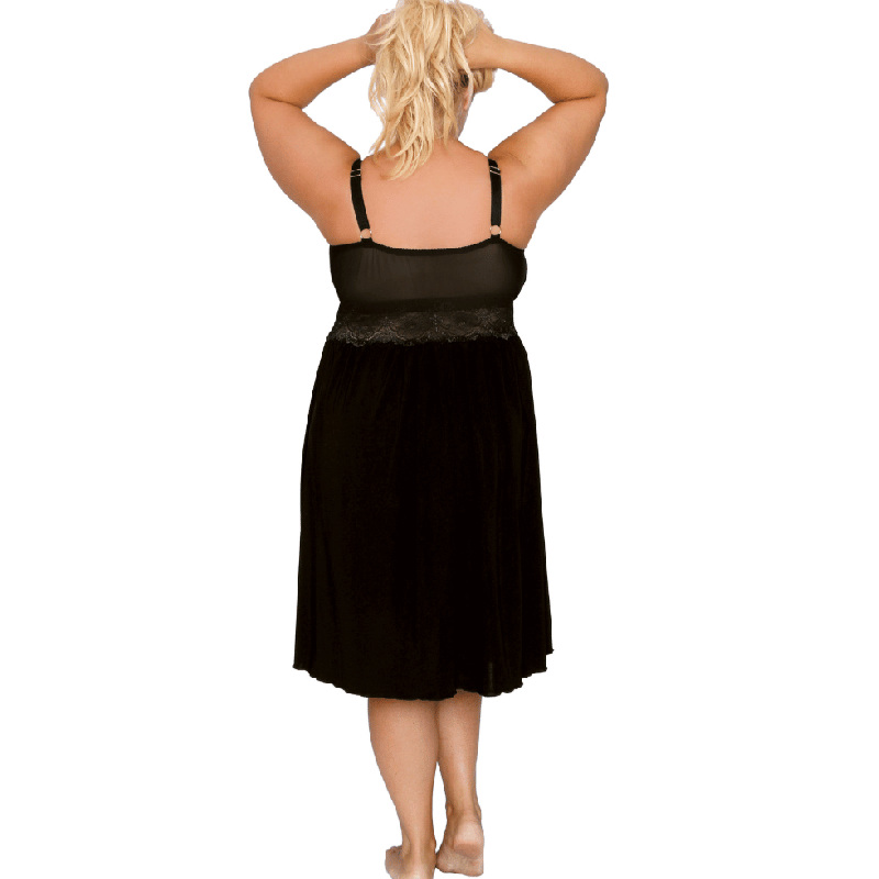 Akcent Lingerie camicia da notte con sostegno seno coppe grandi