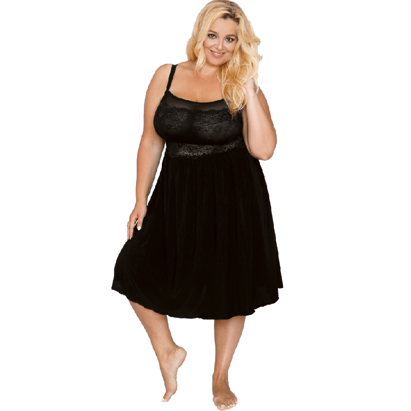 Akcent Lingerie camicia da notte con sostegno seno coppe grandi