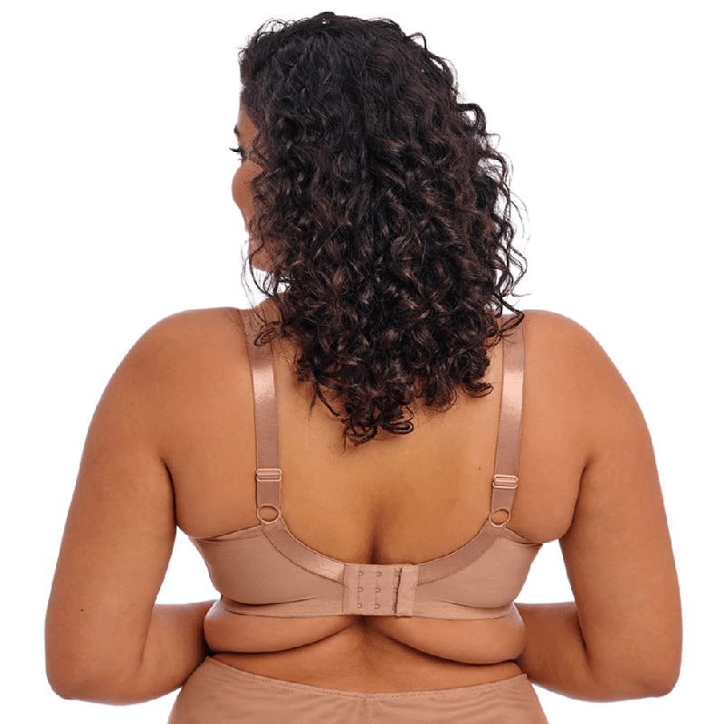 Reggiseno Elomi Sachi Cafe Au Lait | Effetto Strappy e Sostegno fino alla N