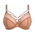 Reggiseno Elomi Sachi Cafe Au Lait | Effetto Strappy e Sostegno fino alla N
