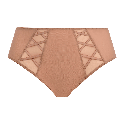 Slip Vita Alta Elomi Sachi Cafe au lait - Intimo Curvy Coordinato