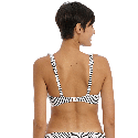 Bikini Triangolo Freya: Sostegno Totale fino alla M | Stripe Black