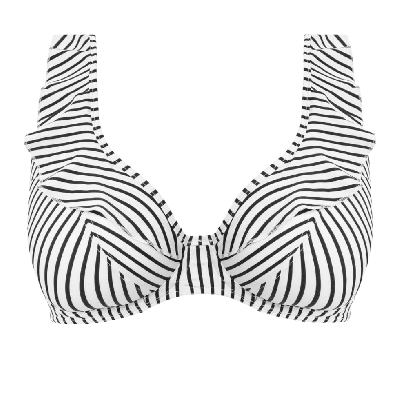 Bikini Triangolo Freya: Sostegno Totale fino alla M | Stripe Black