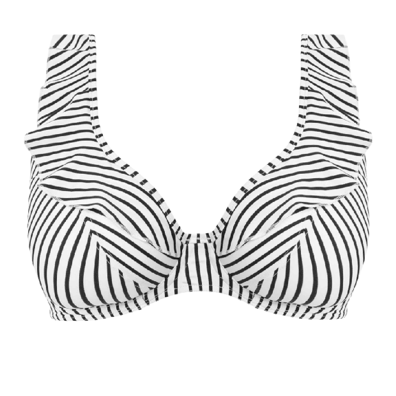 Bikini Triangolo Freya: Sostegno Totale fino alla M | Stripe Black