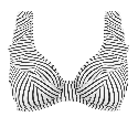 Bikini Triangolo Freya: Sostegno Totale fino alla M | Stripe Black