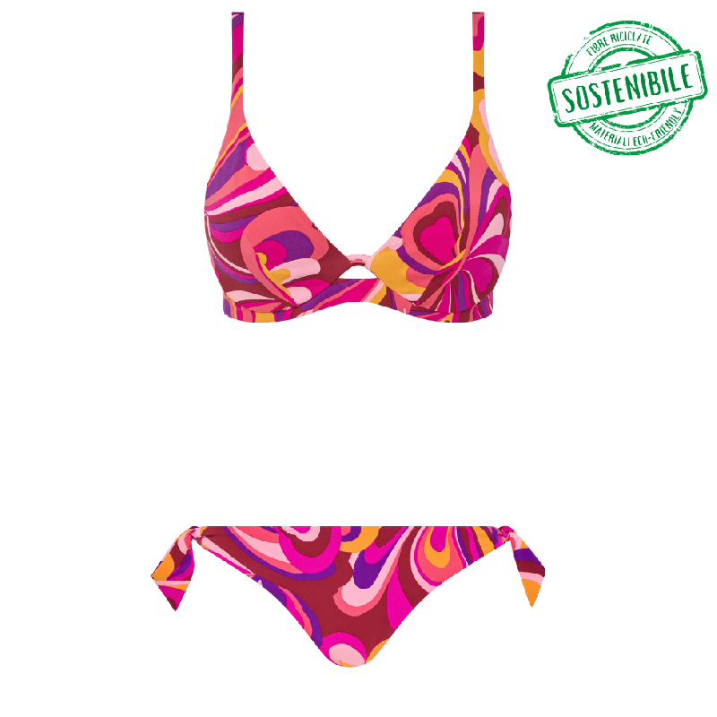 Bikini due pezzi Triangolo Monoferretto Chantelle Vita - Solar Psyche