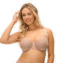 Reggiseno Spacer Rebecca Senza Cuciture di Fantasie Lingerie - Cafe Au Lait