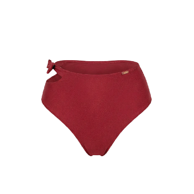 Slip bikini brasiliana vita alta Curacao mare Kris Line